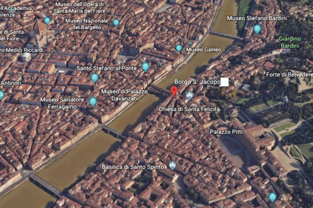 Ponte Vecchio-Newly Restyled Flat Apartment ฟลอเรนซ์ ภายนอก รูปภาพ